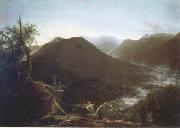 Thomas Cole Sunrise in the Catskill Mountains (mk13) oil painting